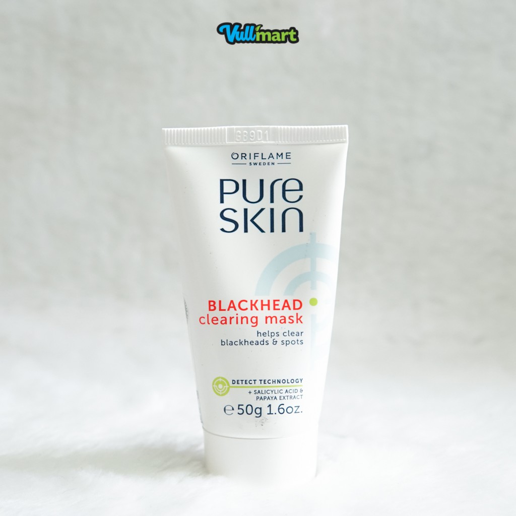 Pure Skin Blackhead Clearing Mask, Membersihkan Komedo (Oriflame)