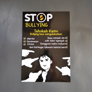 Jual Paket Poster Stop Bullying - Poster Stop Bullying Pada Anak ...