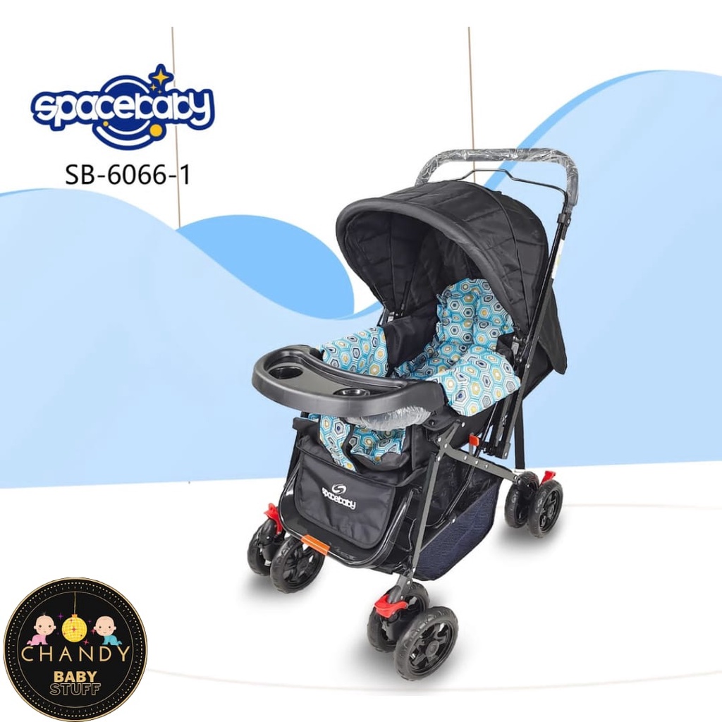 STROLLER SPACE BABY BISA DORONG DUA ARAH SB 6066-1