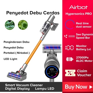Airbot Hypersonics Pro Cordless Vacuum Cleaner Smart LED Penyedot Debu Cerdas Vakum Vacum