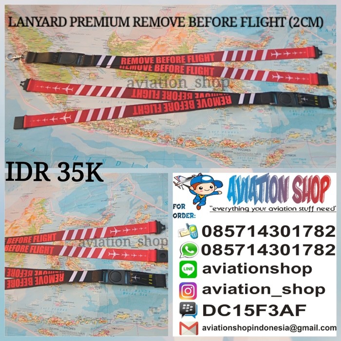 

LANYARD GANTUNGAN ID PREMIUM REMOVE BEFORE FLIGHT