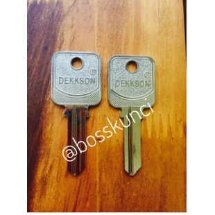 Bahan Kunci Pintu Rumah Dekson Zinc Alloy Keyblank BISA GOJEK