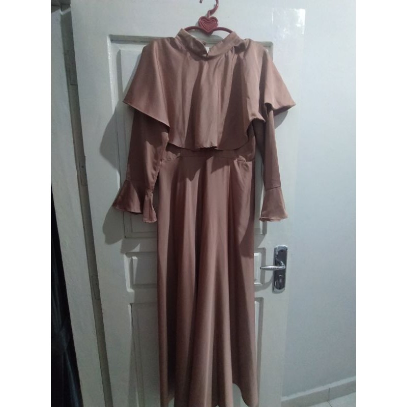 preloved dress satin maxmara