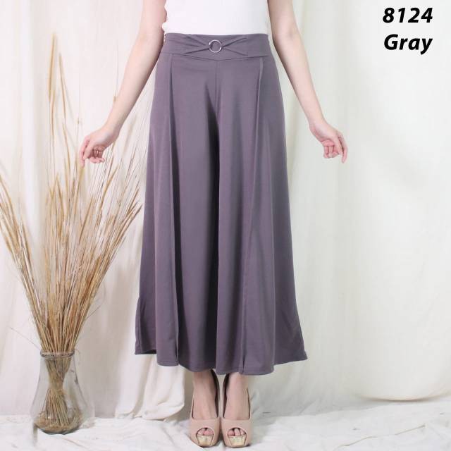 CELANA KULOT PANJANG WANITA 8124 BAGGY PANTS LUVALINE SUPER MURAH KUALITAS BAGUS