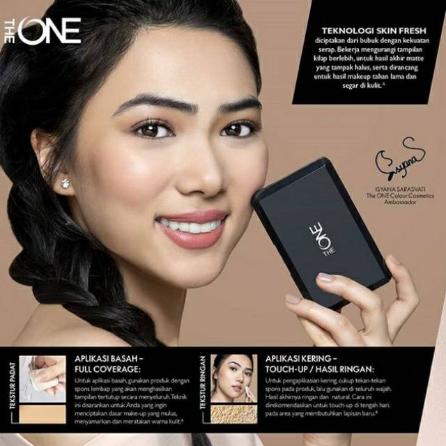 PROMO Oriflame The one illuskin two way cake foundation / Oriflame / Oriflame Murah / Oriflame Origi