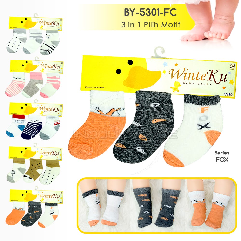 Baby Socks Kaos Kaki Anak Bayi Balita Foot Cover 3in1 BY-5301-FC Kaos kaki Bayi Karakter Alas Kaki Bayi Sepatu Bayi Pelindung Kaki Anak Bayi Balita Kaos Kaki Bayi Laki laki Kaos Kaki Bayi Perempuan Kaos Kaki Bayi Baru Lahir Newborn