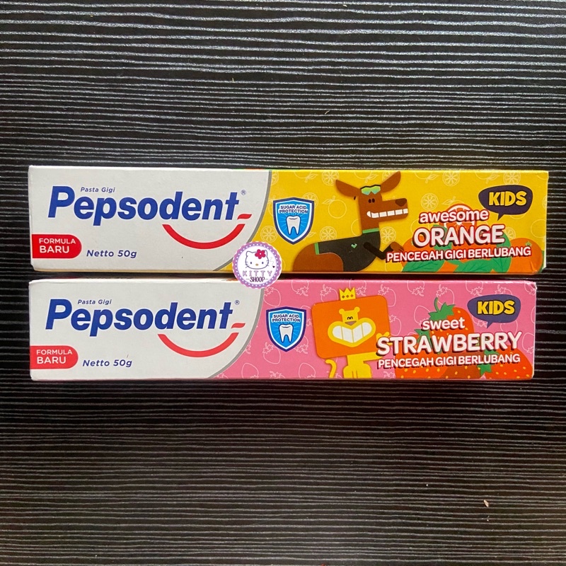 Pepsodent Pasta Gigi Sweet Strawberry 50 gr