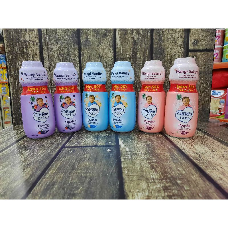 Cusson Baby Powder 100gr + 50gr / Dutababyonline