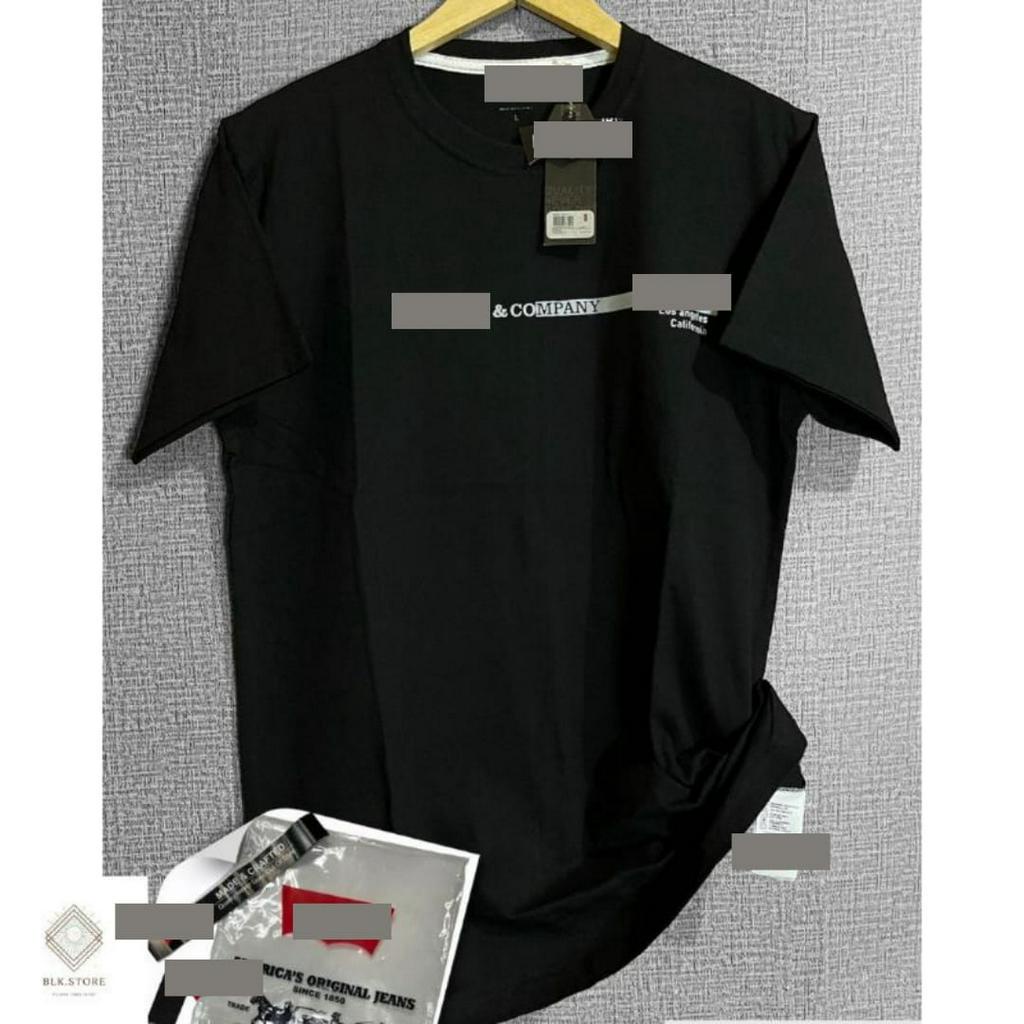 Baju Kaos Pria Casual Masa kini Kaos Pria Distro Lengan Pendek Bahan Super premium Cotton Combed 24s