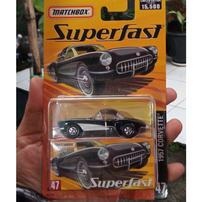 MATCHBOX SUPERFAST 1957 CORVETTE
