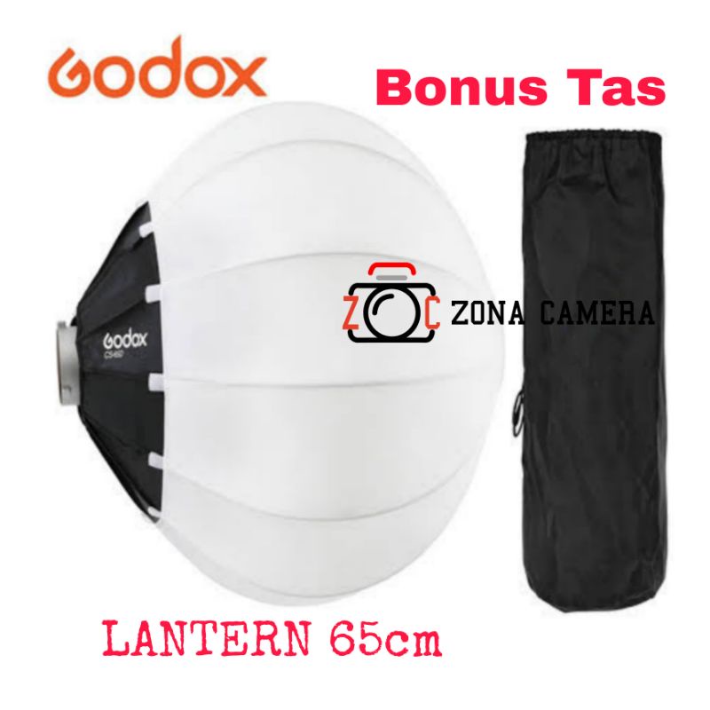 PROMO Godox CS50T CS65D CS80D Softbox Lantern 50cm 65cm 85cm Lampion Lampu Bowens Studio Lighting