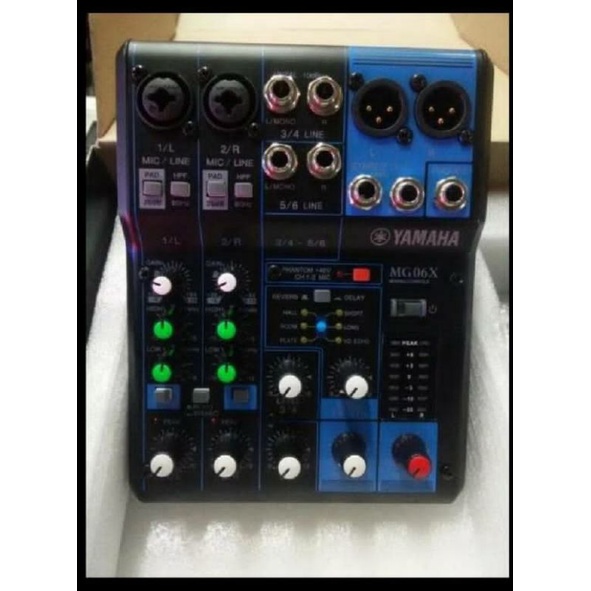MIXER AUDIO YAMAHA MG 06X MG06X MG 06 X