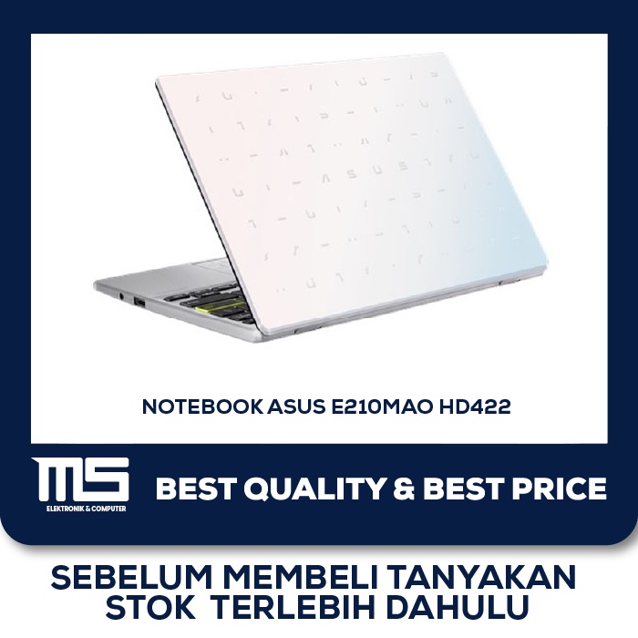 NOTEBOOK ASUS E210MAO HD422 N4020 4GB 256G PCIE WIN10+OHS WHITE WO SD