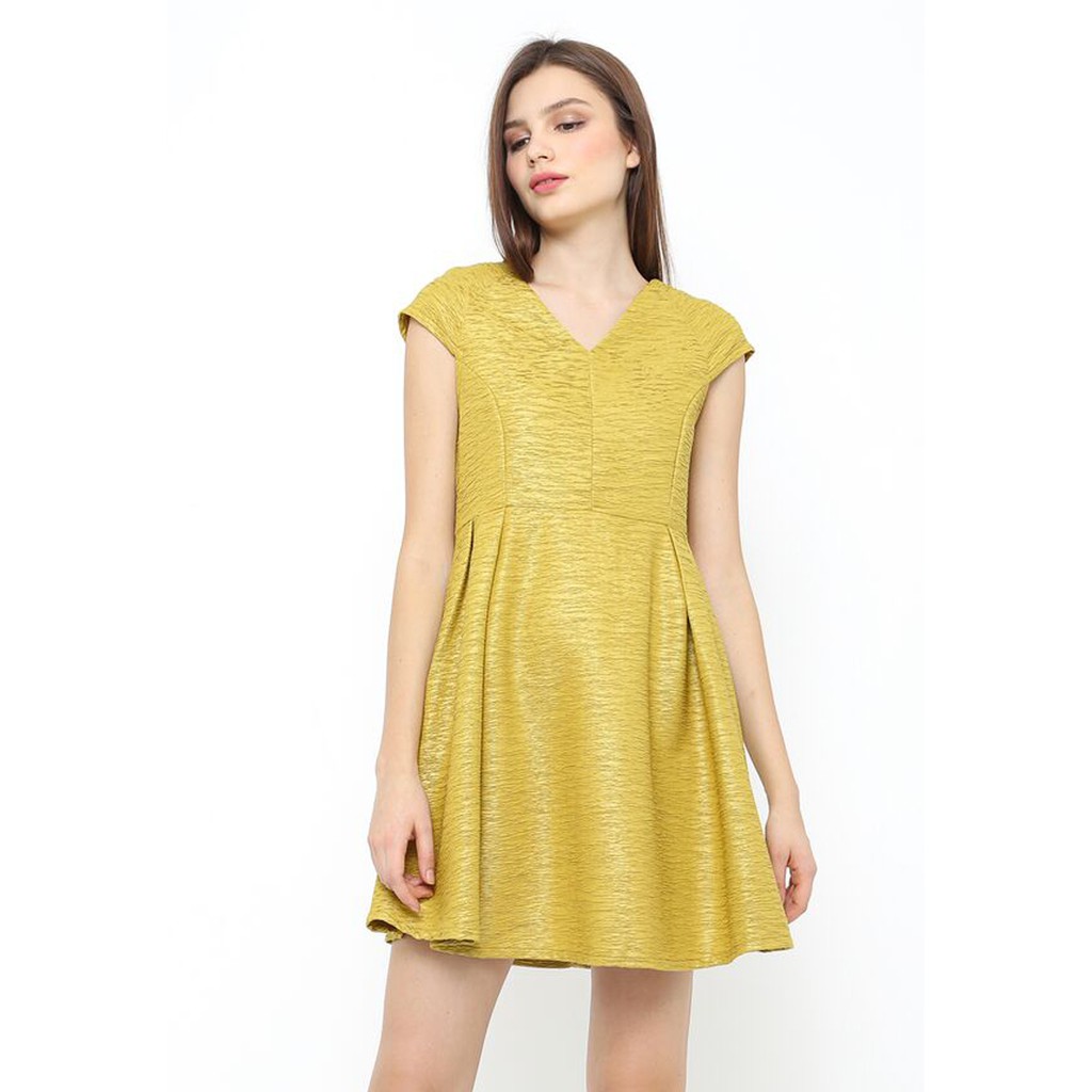 Vonda Dress Mustard