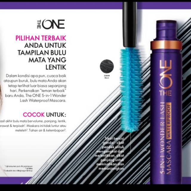 [READY STOCK] MASCARA WATERPROOF THE ONE 5IN1 ORIFLAME