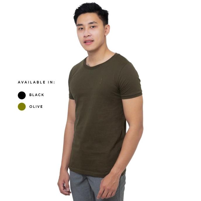 Kaos Pria Smith Berlin Max Muscle Fit Black