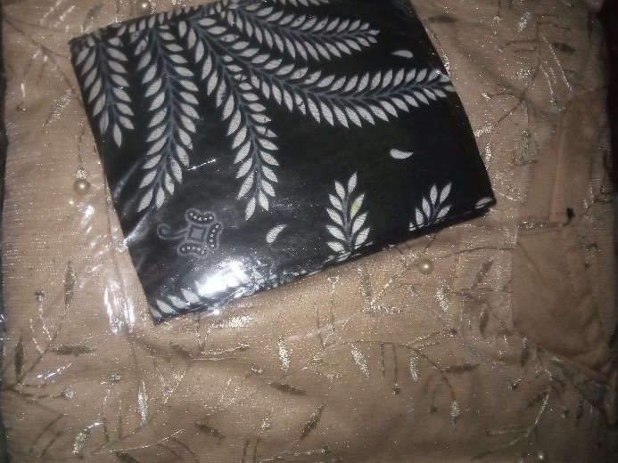 [new Arival] Wou Batik Couple Silvia Brokat Tille-modern Batik Couple Sarimbit Brokat - Bs099