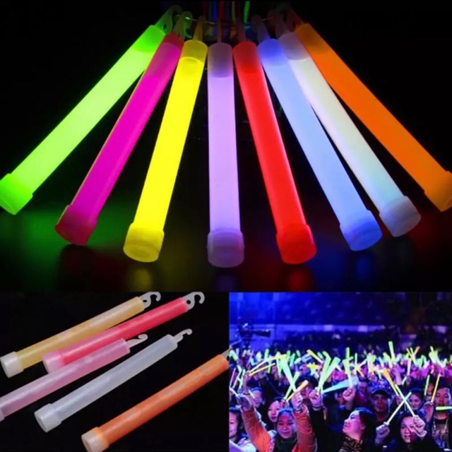 Glow stick 6 inch - glow stick fosfor - stik fosfor - kalung glow stick - stick konser - stick warna