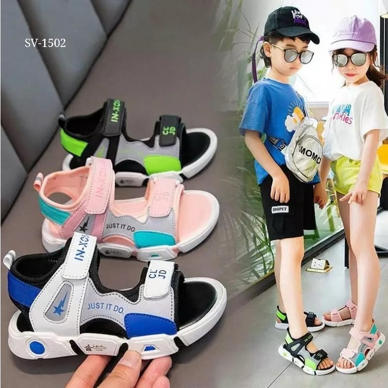 6.6 SALE &gt; SV Kids Sandal Anak SB Series SV-1502#(Real Stock) 2F1