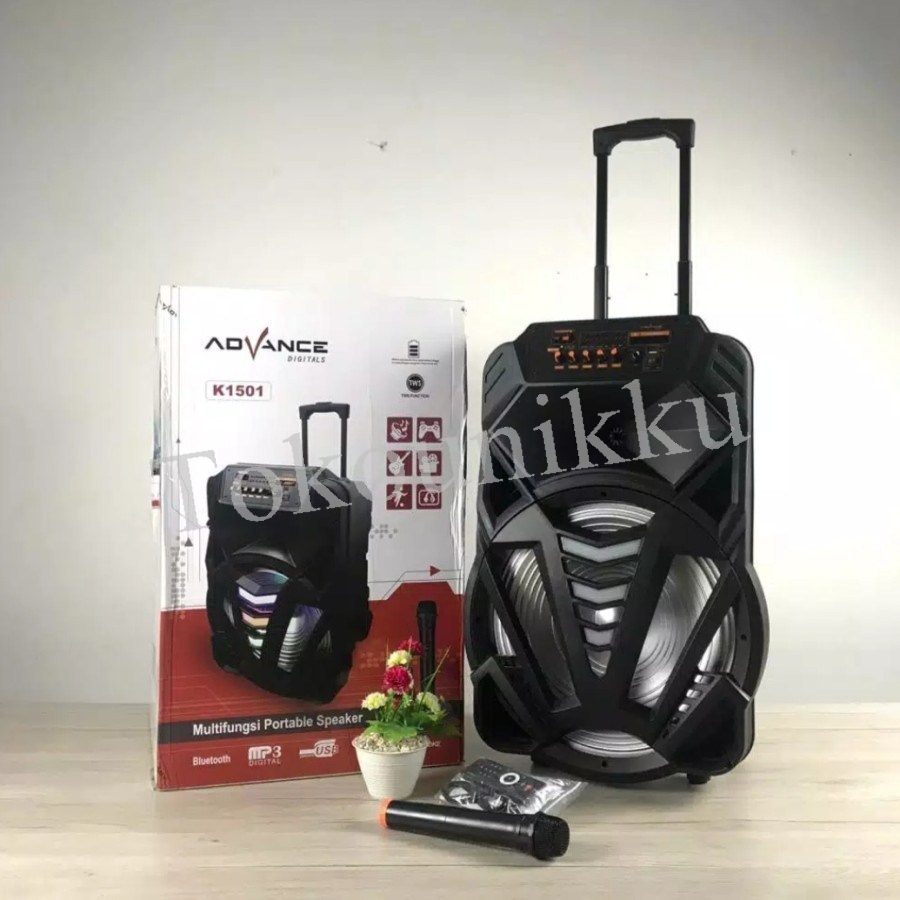 Speaker Meeting Portable Advance K1501 V2 Bluetooth Plus Mic