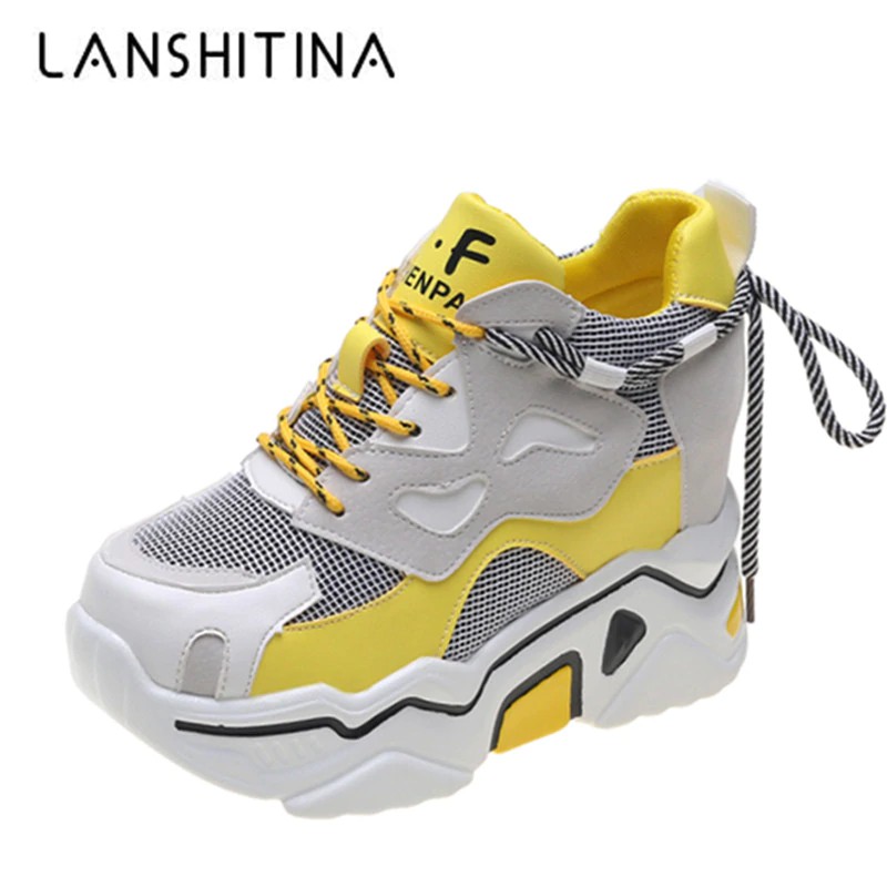 chunky sneakers colorful