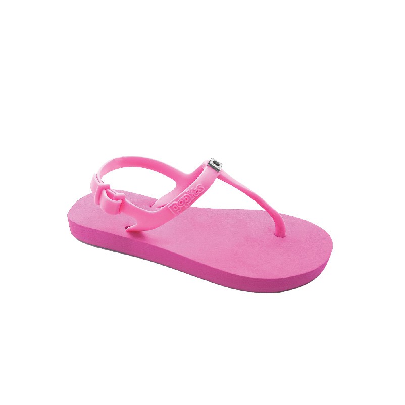 Popits Kids Slingback Flat Fuschia Sandal Anak Original