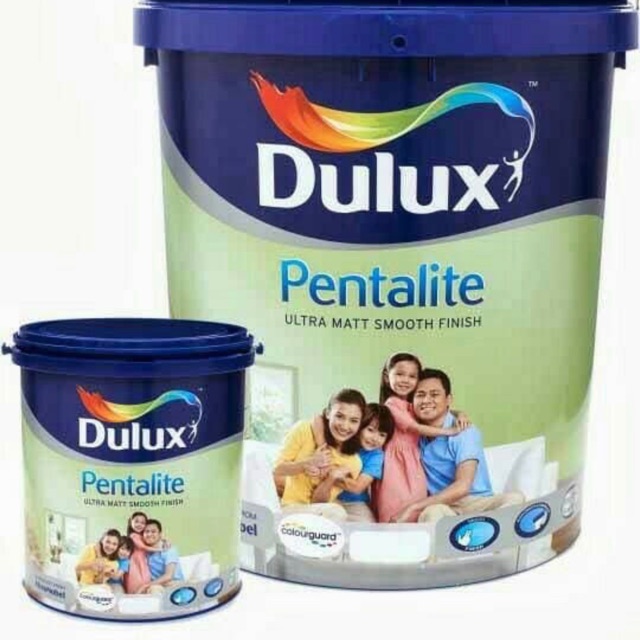 Cat Tembok Dulux Pentalite Brilliant White 2,5 liter