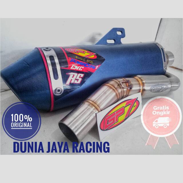 Knalpot Gp7 Klx Bf Dtracker New Dan Crf 150 L Tipe Cnc Rs Only Fore Race Bore Up Original