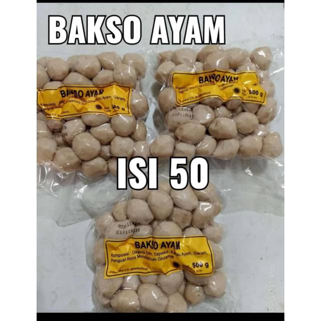 

PAKET BAKSO AYAM ISI 120 BUNGKUS BAKSO AYAM MEAT BALL- TERLARISSSS