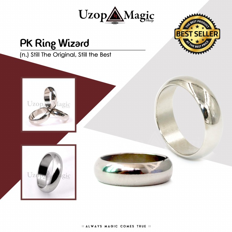 Pk Ring Wizard (Alat Sulap, cincin sulap, mainan, aksesoris sulap)