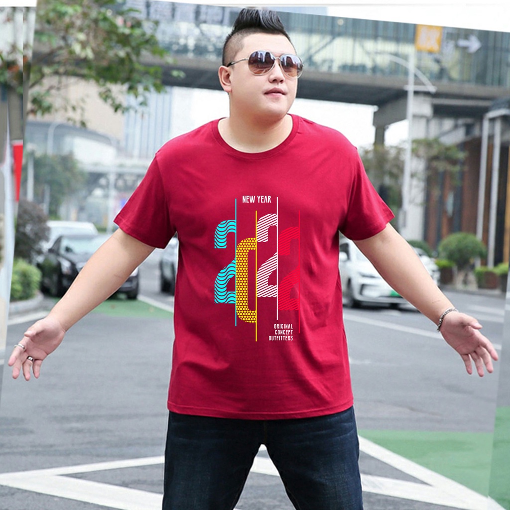 Baju Kaos Pria Jumbo 2022 Tshirt Bigsize XL XXL Distro DTF