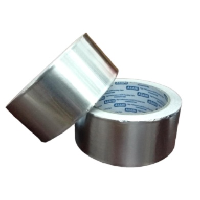 lakban isolasi aluminium foil tape 44mm x 17 meter