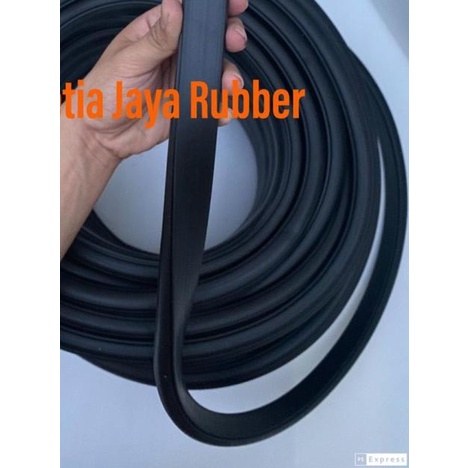 ❃ Karet list E pintu pendingin / cold storage / kulkas Hitam Besar ✩