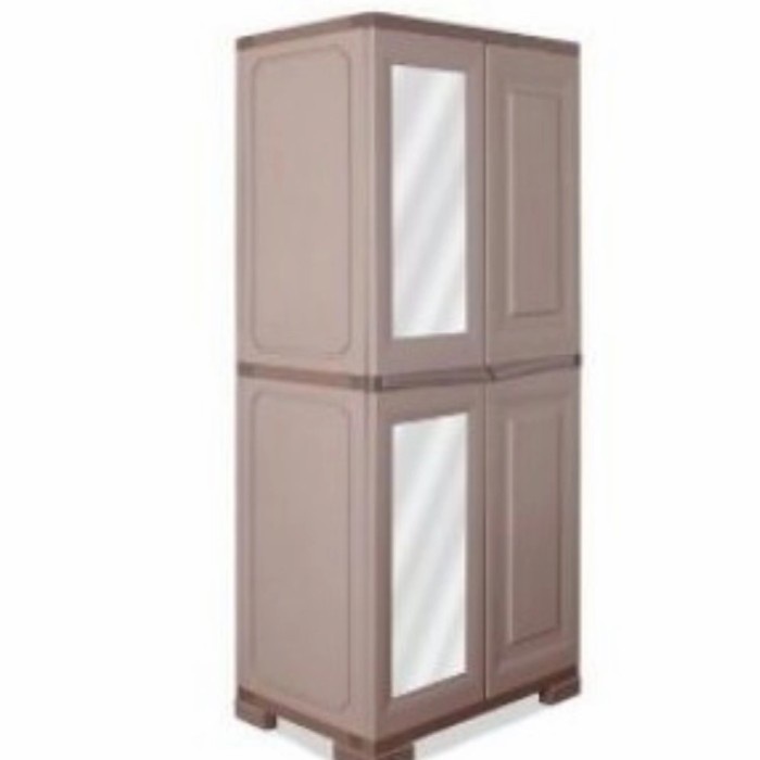 Lemari Pakaian Olymplast OMC ST 2 Jalusi / Graha