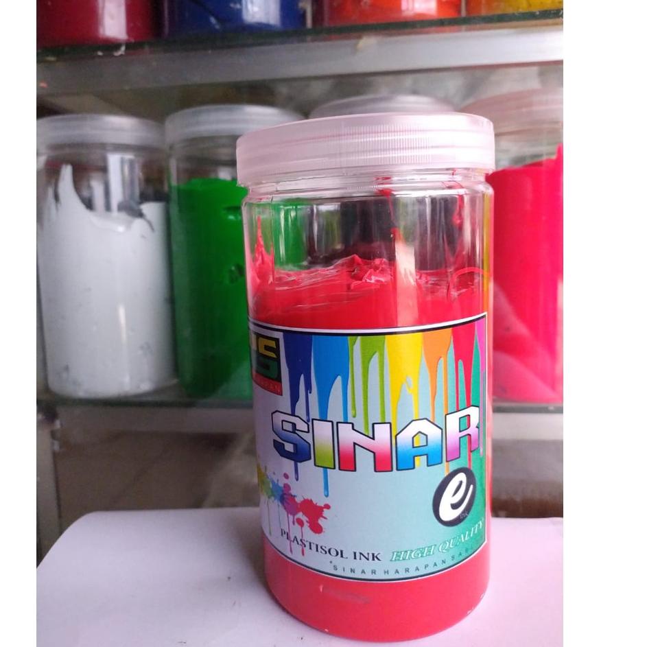 

Promo Murah Tinta plastisol ekonomis warna hitam SINAR HARAPAN SABLON kemasan 1kg