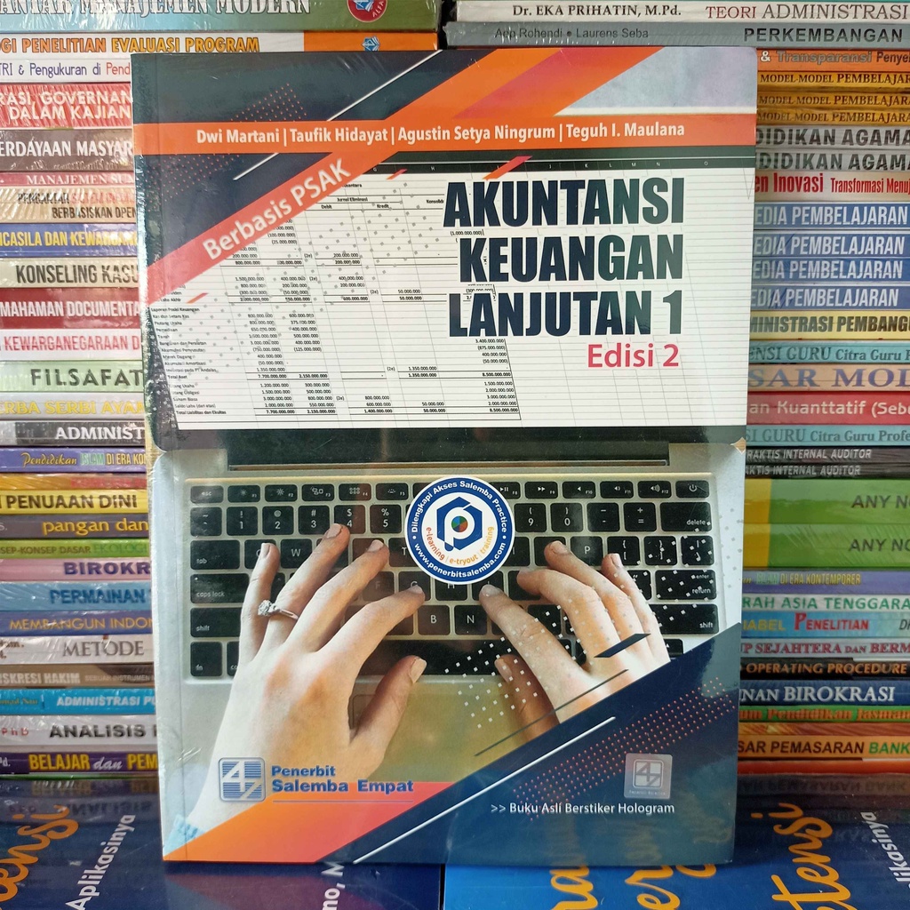 Buku Akuntansi Keuangan Lanjutan 1 Berbasis PSAK Edisi ke-2 - Dwi Martani Dkk Penerbit Salemba