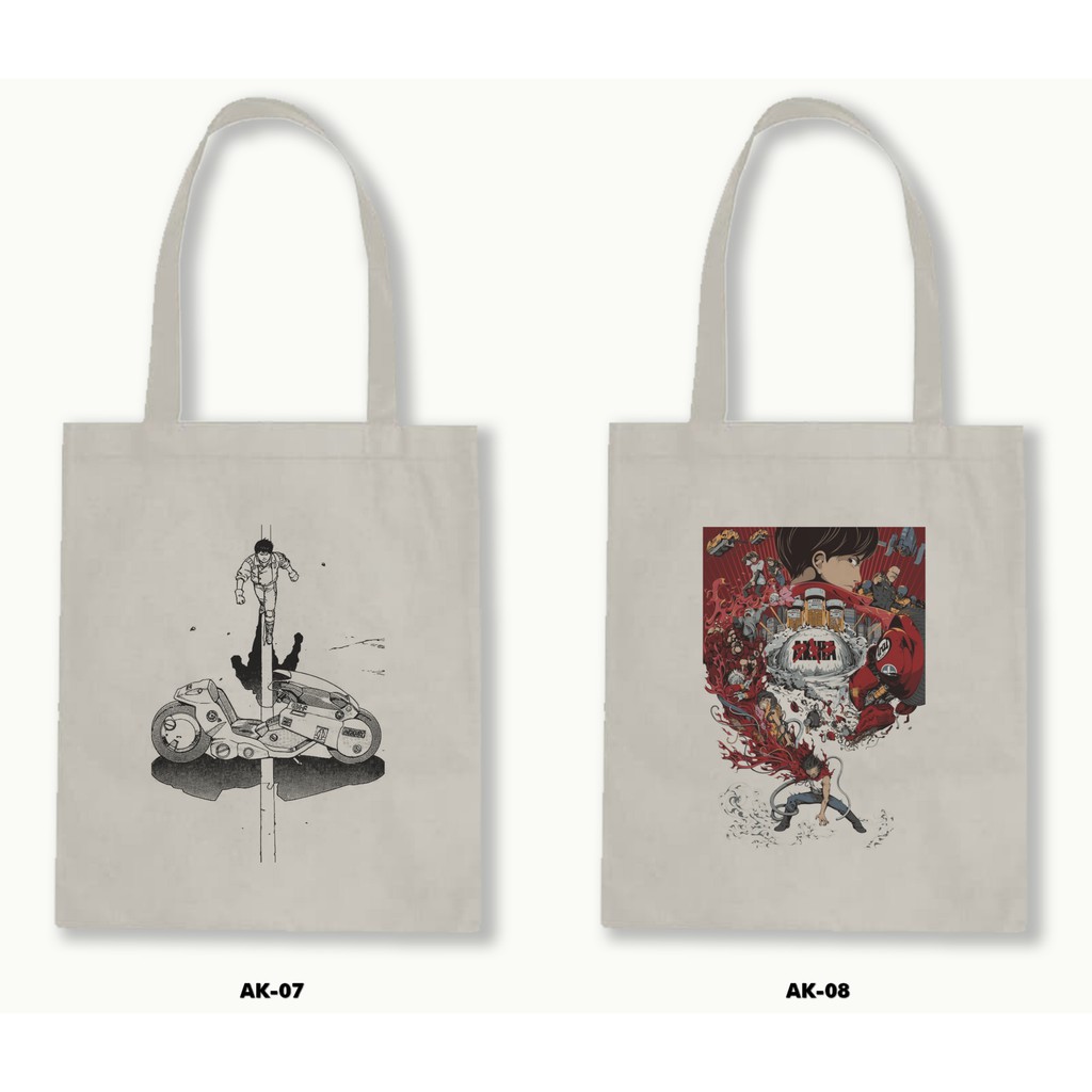 TOTE BAG BLACU - AKIRA /ANIME-MANGA