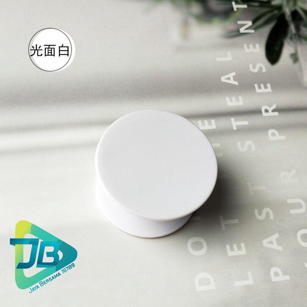 POP SOCKET POPSOCKET  Phone Stand Holder HP Standing Aksesoris Pegangan Hook Headset POLOS JB4832