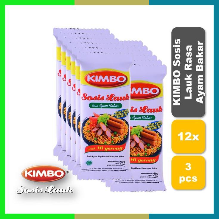 

Kimbo Sosis Lauk Rasa Ayam Bakar Bag