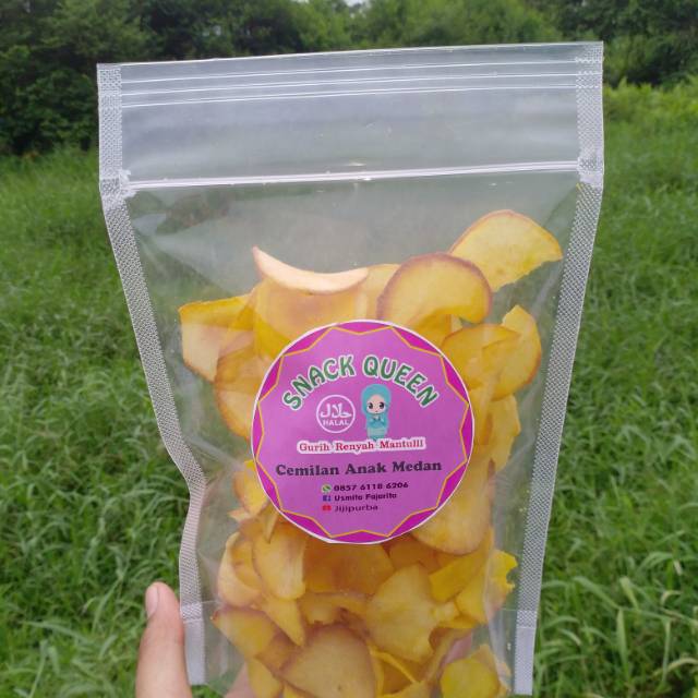 

Kripik sanjai snack quen @100g