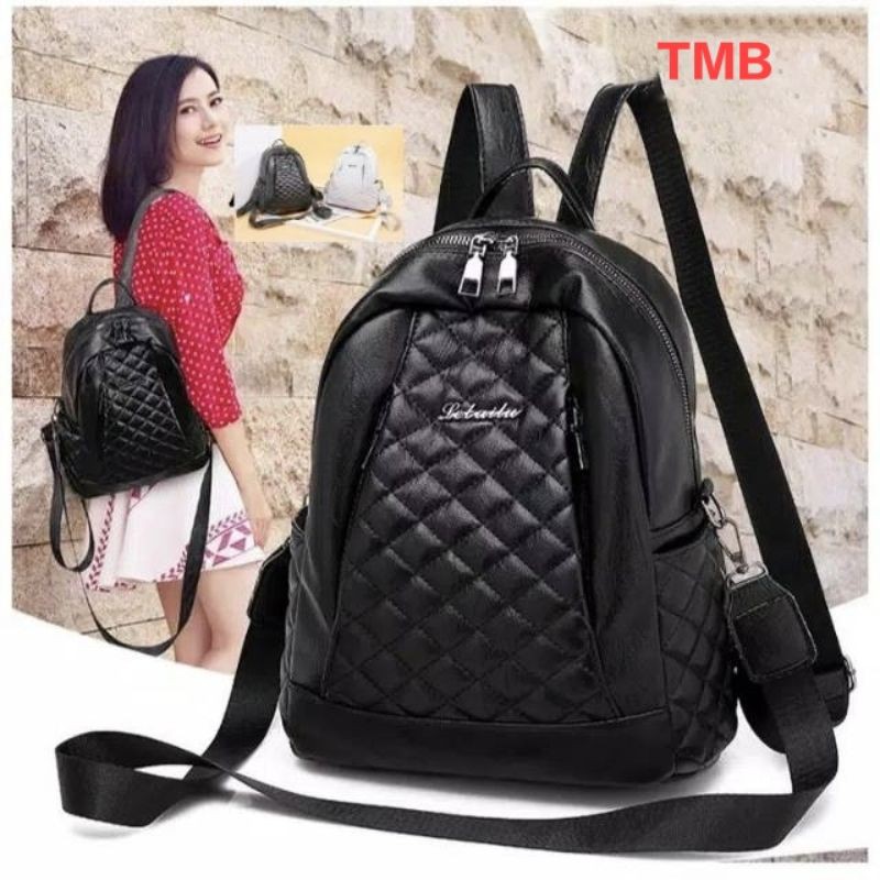 Tas gendong ransel gandong punggung sekolah kuliah backpack wanita perempuan cewek cewe hkbrand 04k