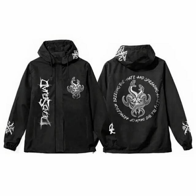 Windbreaker / jaket deadsquad - snakegoat