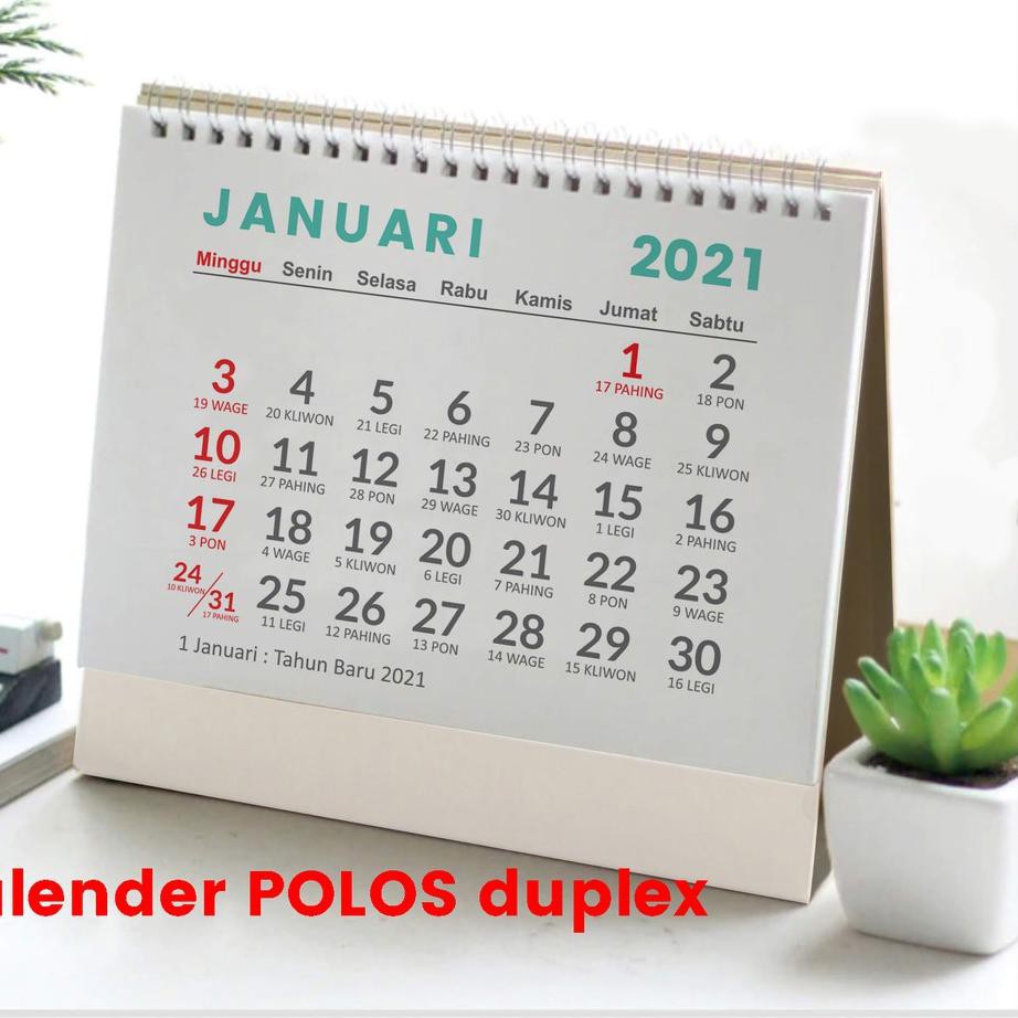 

DISKON BRANDS FESTIVAL KALENDER MEJA POLOS BESAR 2021
