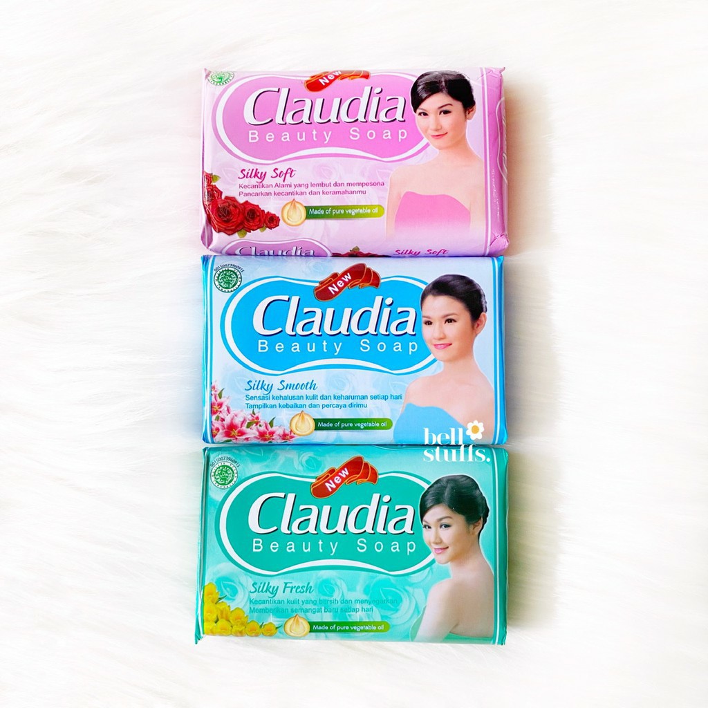 CLAUDIA SOAP SILKY 60gr - Sabun Batang