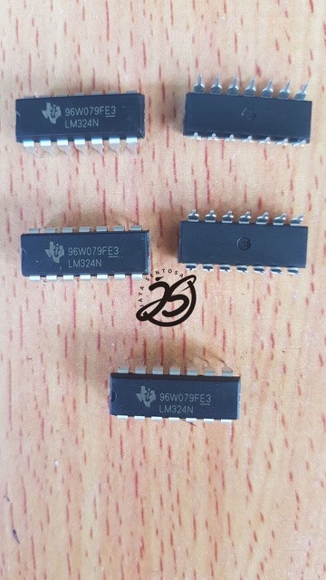 LM324 ASLI ORIGINAL (1 BUAH) IC LM 324 TEXAS ORIGINAL LM324N ORI LM-324 TEXAS