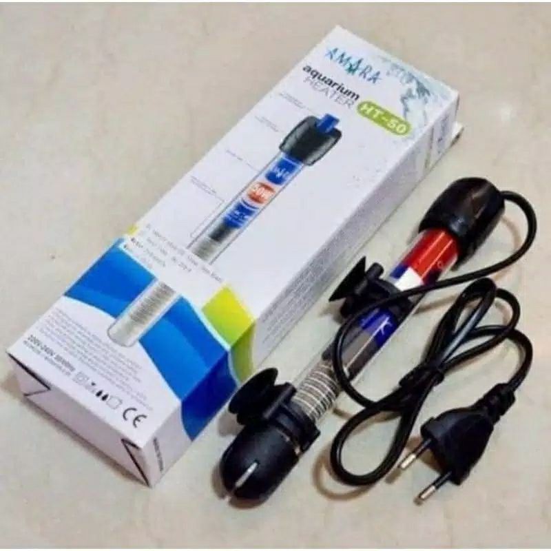 HEATER AQUARIUM/PEMANAS AIR AQUARIUM AMARA HT-50 HT 50WATT