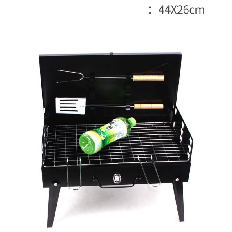 Alat Panggang Arang BBQ Outdoor Grill Stove Foldable - HWSK77