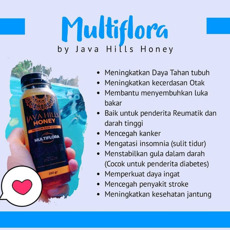 

multiflora raw honey javahills