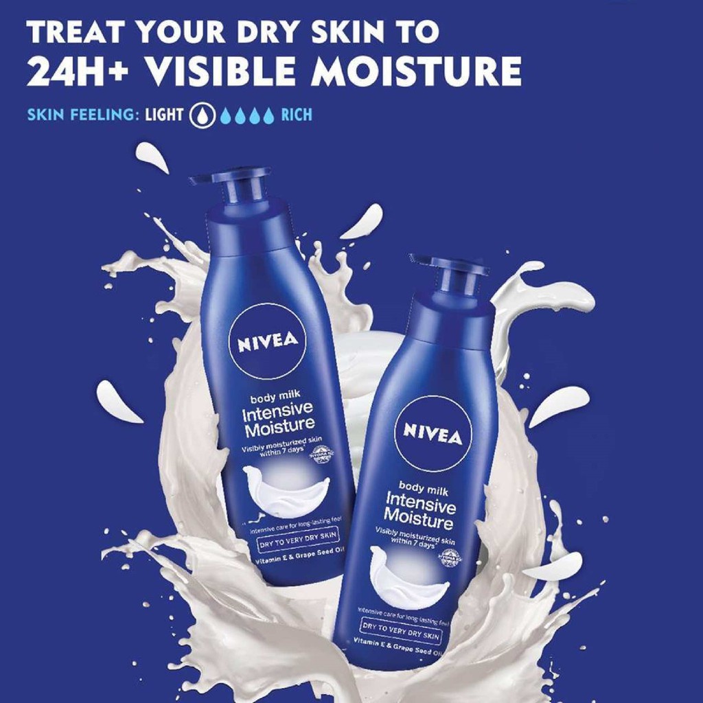 NIVEA INTENSIVE MOISTURE BODY LOTION