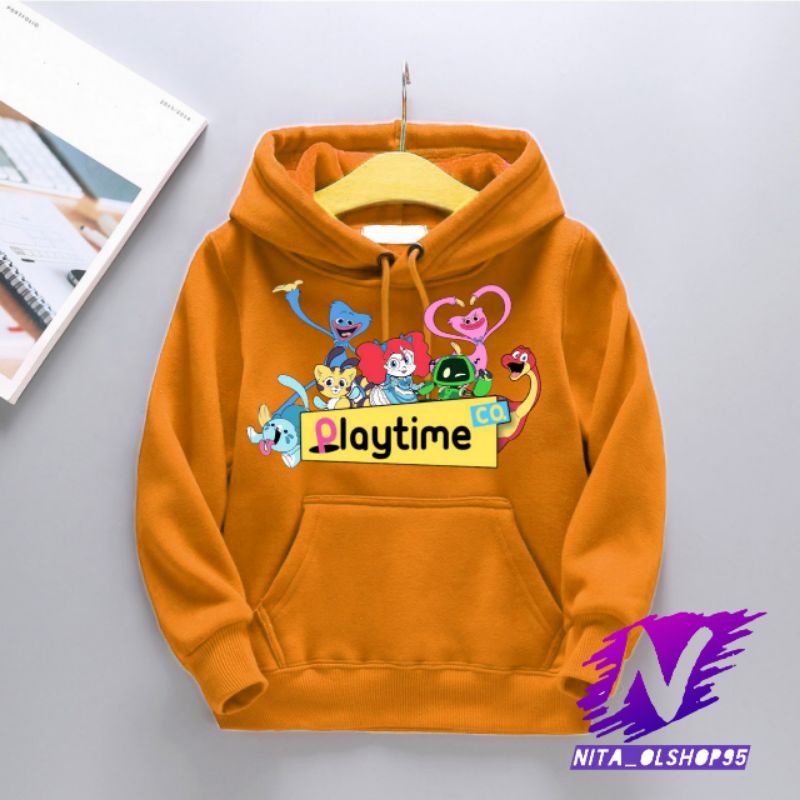 Hoodie playtime hoodie anak hugy wugy play time